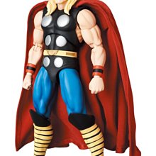 =海神坊=日本 MEDICOM MAFEX 182 雷神索爾 THOR 漫畫版 可動公仔人偶模型場景展示經典收藏品