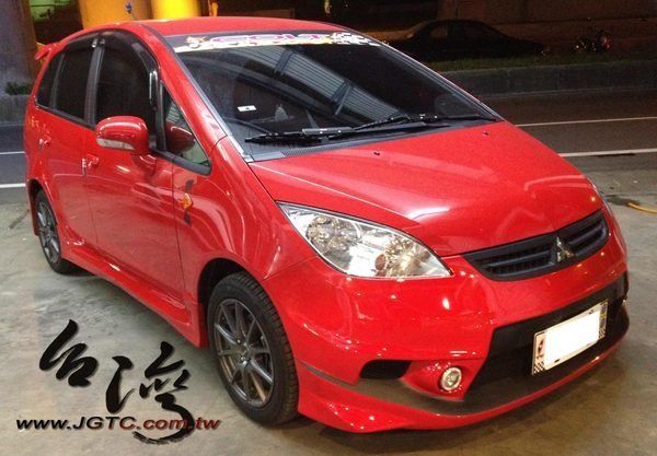 《台灣JGTC》三菱 Mitsubishi Colt Plus 全車六件式 FRP 空力套件