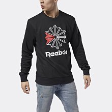 ☆【Reebok男生館】☆【Reebok LOGO印圖長袖T恤/大學T】☆【RB001H1】(M-XL)