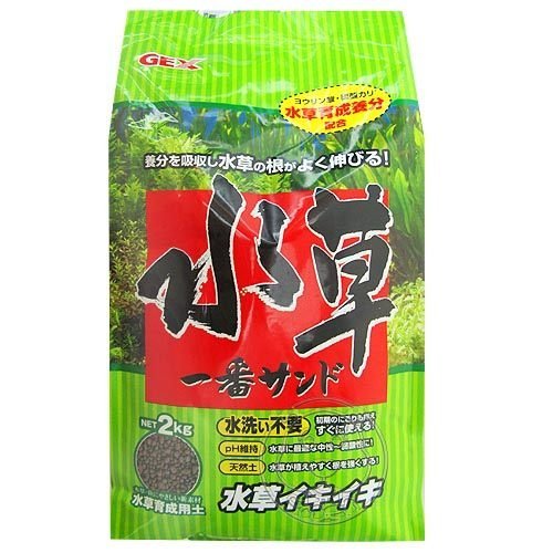 【🐱🐶培菓寵物48H出貨🐰🐹】日本《五味》水草活性底床–2kg(粗)*1包 特價250元