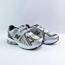 New Balance PV1906RA 1906 HOOK & LOOP 中童跑鞋 寬楦 銀x金【iSport愛運動】