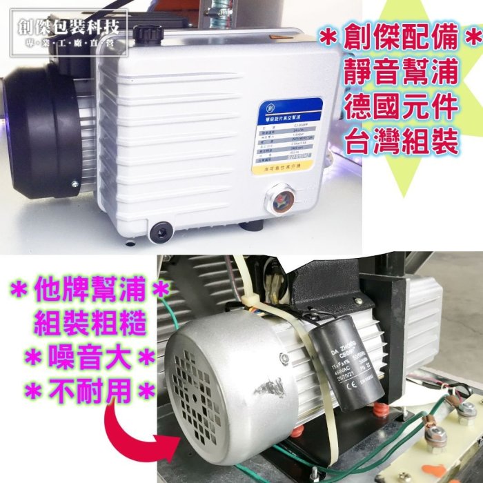 *㊣創傑CJ-260T真空機*上蓋厚3cm不易變形＊真空室15cm連續封口機印字機分裝機計量機液體充填機封杯機真空袋