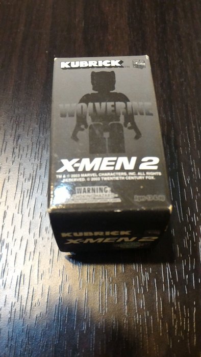 絕版收藏 KUBRICK WOLVERINE MARVEL X-MEN 2 金鋼狼 金剛狼 DVD限定