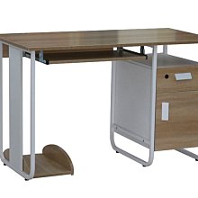 【尚品家具】881-16 衣林久 4尺電腦桌(附主機架)辦公桌