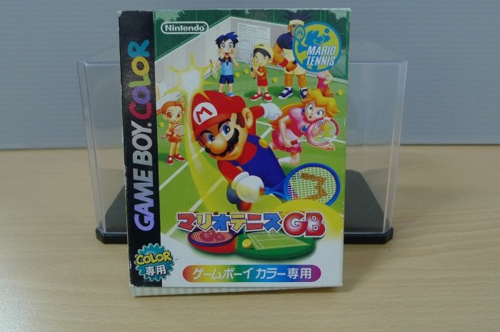 【飛力屋】GB GBC 瑪莉歐網球 純日版 盒書完整