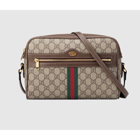 【二手正品】 GUCCI(古馳)  GG Supreme Ophidia Small 517080 肩背包 18春夏新款