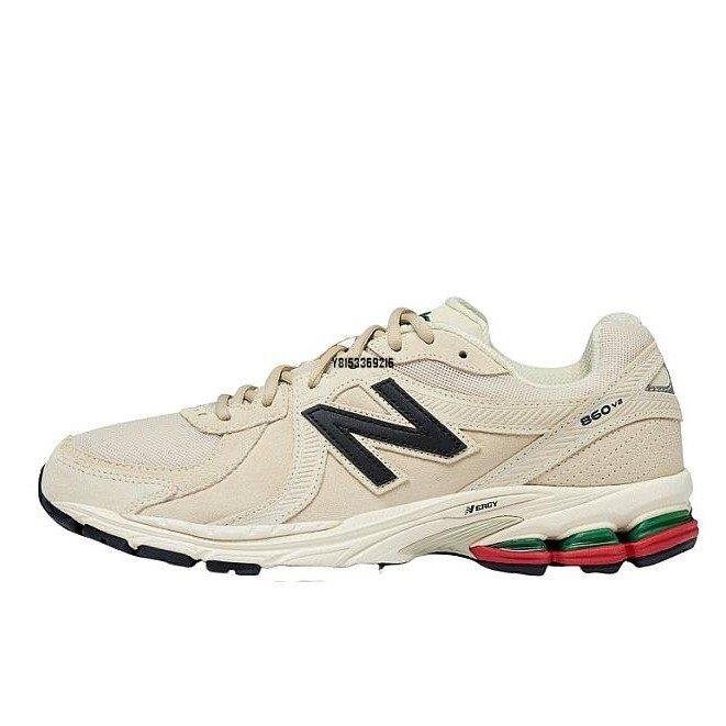 【正品】ONE YEAR_ New Balance NB 860 米白 白 綠 反光 3M 余文樂 復古 慢跑 ML860XG潮鞋