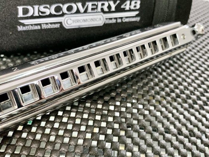 【音和樂器】Hohner Discovery48十二孔半音階口琴(金屬吹嘴版)