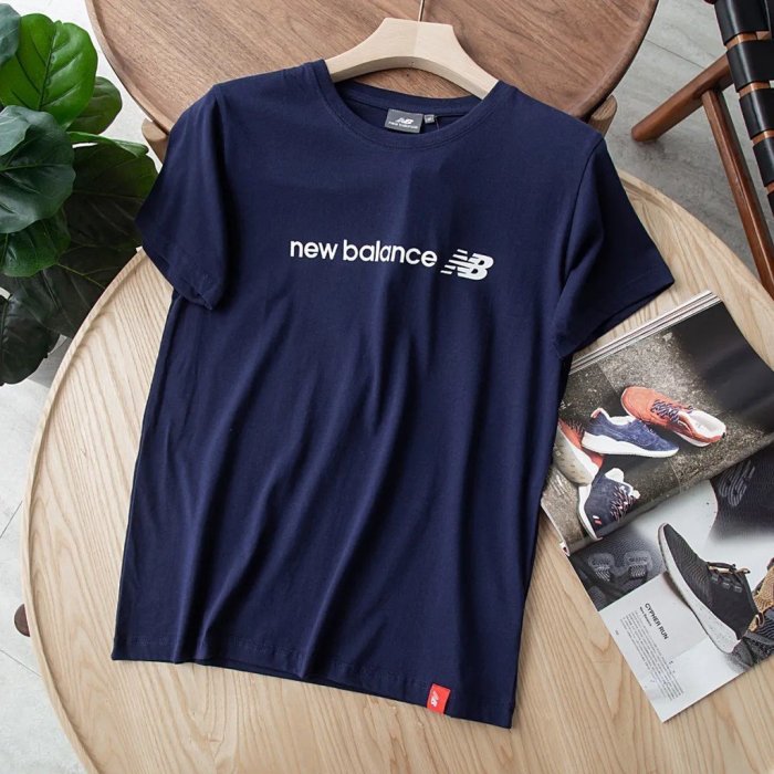 現貨熱銷-NEW BALANCE/紐巴倫短袖上衣男女圓領經典短袖T恤情侶上衣