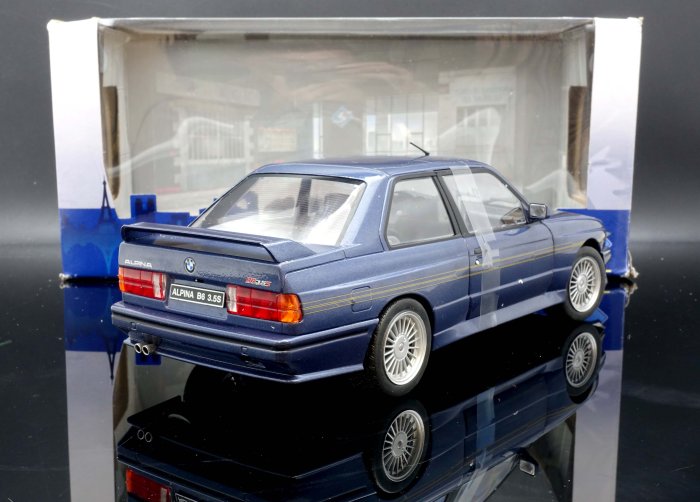 【MASH】現貨特價 Solido 1/18 BMW E30 Alpina B6 3.5 S blue