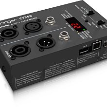 【六絃樂器】全新 Behringer CT200 8-in-1 測線器 / 線材測試 線路測試 導線測試 音響工具