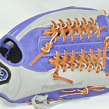 貳拾肆棒球-日本帶回Xa nax 目錄外限定版內外野通用紫手套 /日製
