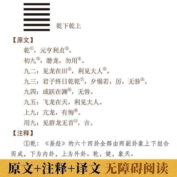 A精選圖書　精選電子書　易經全書  圖解原版 周易風水學入門基礎知識書籍 六十四卦牌