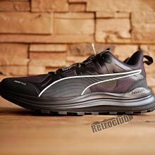 Retro CLUB【一元起標】【全新】Puma Reflect Lite Trail 黑色 慢跑鞋 W24509