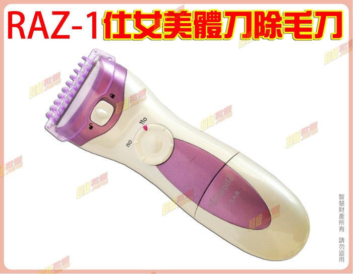 ◎超級批發◎聖岡 RAZ-1-002808 仕女美體刀 除毛器 刮毛器 剃毛刀 整支可水洗 告別懊惱的毛手毛腳 電池式