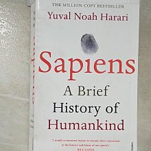 【書寶二手書T1／歷史_PFJ】Sapiens: A Brief History of Humankind_Yuval Noah Harari