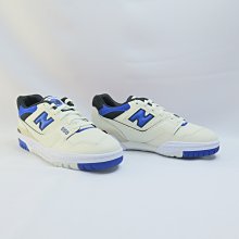 New Balance 550 男女 復古 休閒鞋 BB550VTA 米白x藍【iSport愛運動】