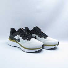 NIKE DJ7883103 Air Zoom Structure 25 男 慢跑鞋 山峰白/古銅【iSport愛運動】