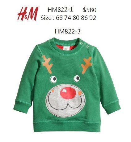 ✿現貨 出清✿   H&M  可愛圖案T恤 【尺寸 92】 $390