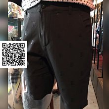 全新 PUMA GOLF 高爾夫短褲 黑款壓紋 高爾夫短褲 普普風 PUMA三條造型短褲