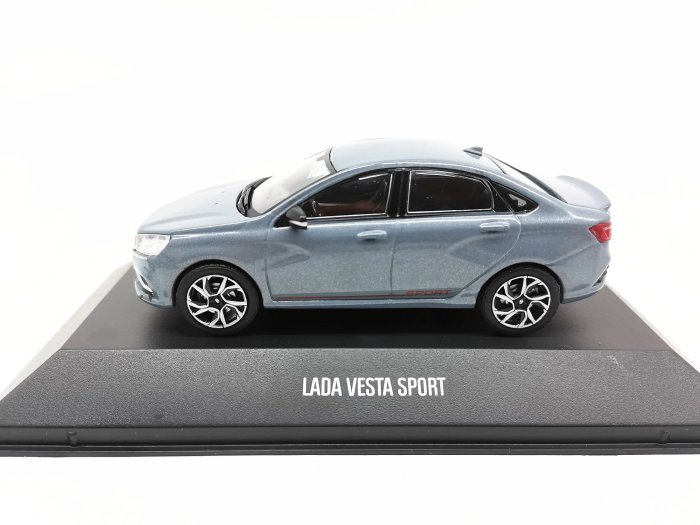 汽車模型 車模 收藏模型1/43 拉達 LADA VESTA SPORT 運動版轎車合金汽車模型