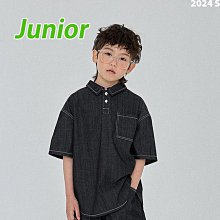 JS~JXL ♥襯衫(DARK BLACK) FORK CHIPS-2 24夏季 FOR240404-064『韓爸有衣正韓國童裝』~預購