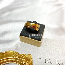 台南店 遠麗全新二手名牌館~V0143 Cartier 750黃K金雙繞圈戒指