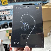 禾豐音響 Fiio FH3 一圈兩鐵三單元MMCX單晶銅鍍銀可換線耳機 另ie100pro final e4000