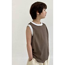 XL ♥上衣(棕色) DRESS MONSTER-2 24夏季 DRM240430-015『韓爸有衣正韓國童裝』~預購