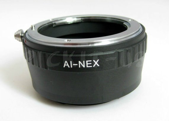 精準無限遠對焦NIKON AI D F AF鏡頭轉SONY NEX E-Mount機身轉接環AF-E卡口 AIS-NEX