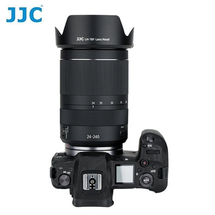 現貨JJC佳能EW-78F遮光罩 RF 24-240mm IS USM全畫幅微單相機EOS R RF鏡頭 72mm