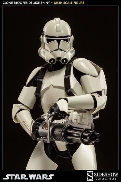 金錢貓雜貨 全新  SIDESHOW 星際大戰 STAR WARS clone trooper 白兵