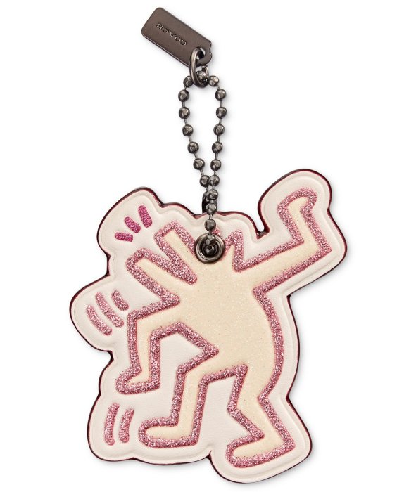 Coco小舖Coco小舖COACH 28599 Keith Haring Dancing Dog Hangtag 吊飾