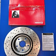 ☆光速改裝精品☆義大利 BREMBO SUBARU IMPREZA 2.5 326MM 打洞 5孔114MM -現貨在庫