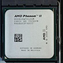 售 K10(AM3) AMD Phenom II X4 840 (HDX840WFK42GM) 不含風扇