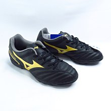 Mizuno MONARCIDA NEO II 中大童 足球鞋 小碎釘 3E楦 P1GE232550 黑金