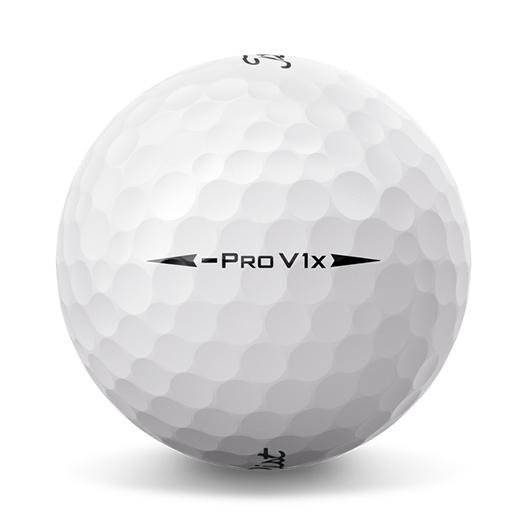 [小鷹小舖] Titleist Golf PRO V1x Left Dash -PRO V1x 高仕利 左線版高爾夫球 三層球 扎實手感 後旋低 '24 NEW