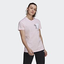 限時特價 2021 7月  ADIDAS TEE 愛迪達 短T DISNEY 米妮 迪士尼 粉紅色GS0246