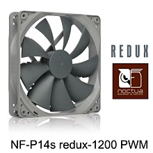 小白的生活工場*Noctua NF-P14s redux-1200 復刻雋永經典版PWM風扇(140mm方形扇框)