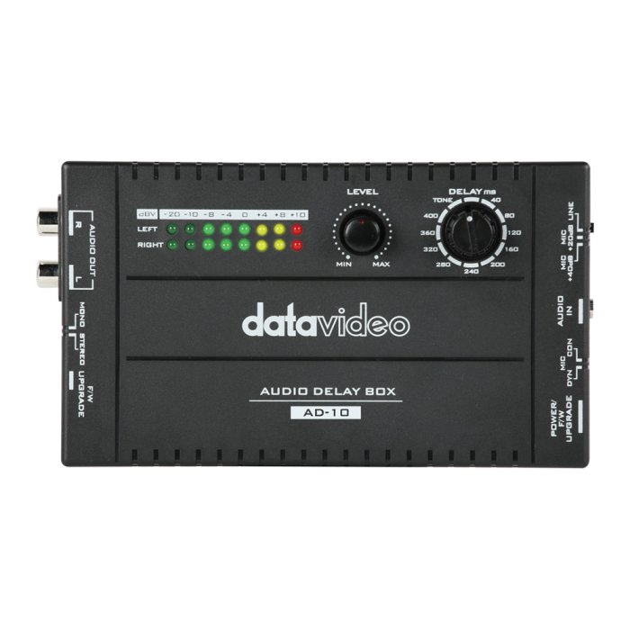 怪機絲 datavideo 洋銘 AD-10 聲音延遲器 混音器與聲音周邊 聲音與影像精準同步 3年保固