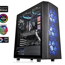 小白的生活工場*Thermaltake Versa J24 TG RGB強化玻璃中直立式/內建三個12公分12V RGB