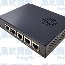 MikroTik RB450Gx4 5埠Gigabit 防火牆VPN頻寬管理路由器(副廠機殼和原廠電源)【風和網通】