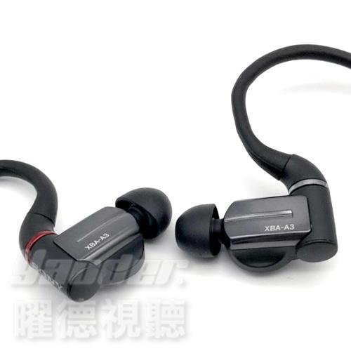 曜德☆福利品】SONY XBA-A3 (3) 平衡電樞可拆卸三單體耳道式耳機☆免運