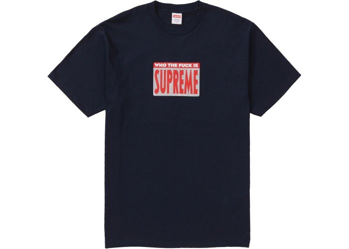 xsPC Supreme 目錄隱藏款夏季短Tee who the fuck tee M-XL | Yahoo奇摩拍賣