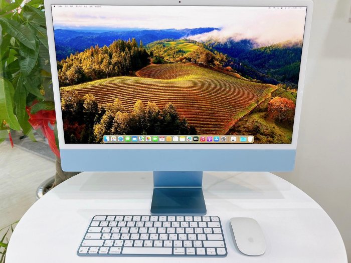 【艾爾巴二手】iMac M1 8C8G/8G/256G 2021年 A2438 24吋 藍色#二手電腦#屏東店3Q6W7