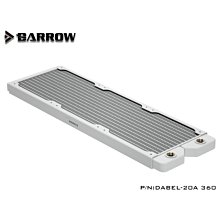 小白的生活工場*Barrow Dabel-20a 360 (白) 超薄高密度水冷排20mm厚