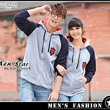 【Men Star】 免運費 韓版百搭情侶連帽外套 / 男 女 / 媲美 stage uniqlo lativ a&f