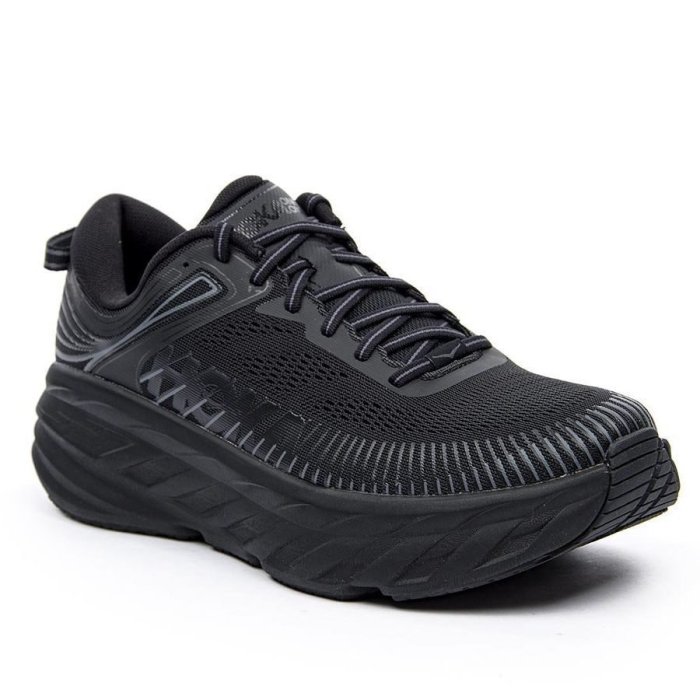 R'代購 Hoka One One Black Bondi 7 黑 越野跑鞋 110518-BBLC 男女