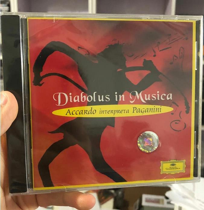 眾信優品 CD 帕格尼尼 魔鬼的顫音 阿卡多 Diabolus in Musica 正版