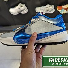 南🔥2024 4月 NIKE Zoom Freak 5 EP 籃球鞋 字母哥 實戰 大勾 男款 藍銀DX4996-402